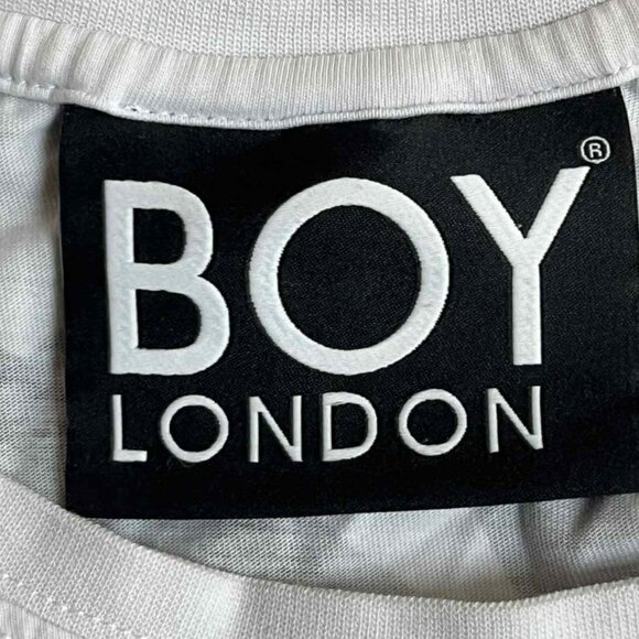 Boy London Tape Eagle Backprint T Shirt L - Picture 4 of 4